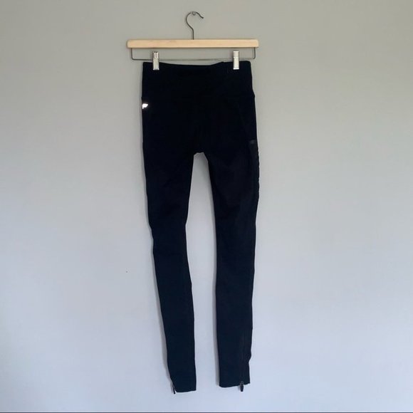 Fabletics Leggings Size Extra Small Black Trinity High-Waisted‎ Utility Zippers - Picture 8 of 13